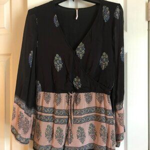 Free People Long Sleeve Romper